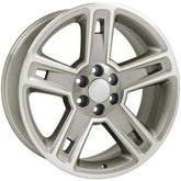 22" Hyper Black Machined wheel replacement for Chevy Avalanche 2002-2013. Replica Rim 9507620
